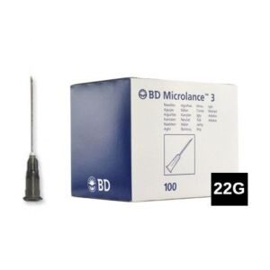BD Microlance Naalden 22G(0,7mm) x 40mm Zwart - 100st